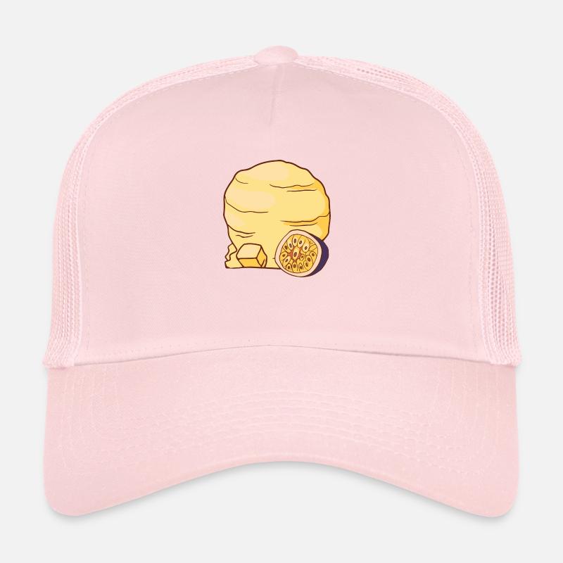 Glace glace crème glacée crème glacée boule glace maracuja Casquette trucker 