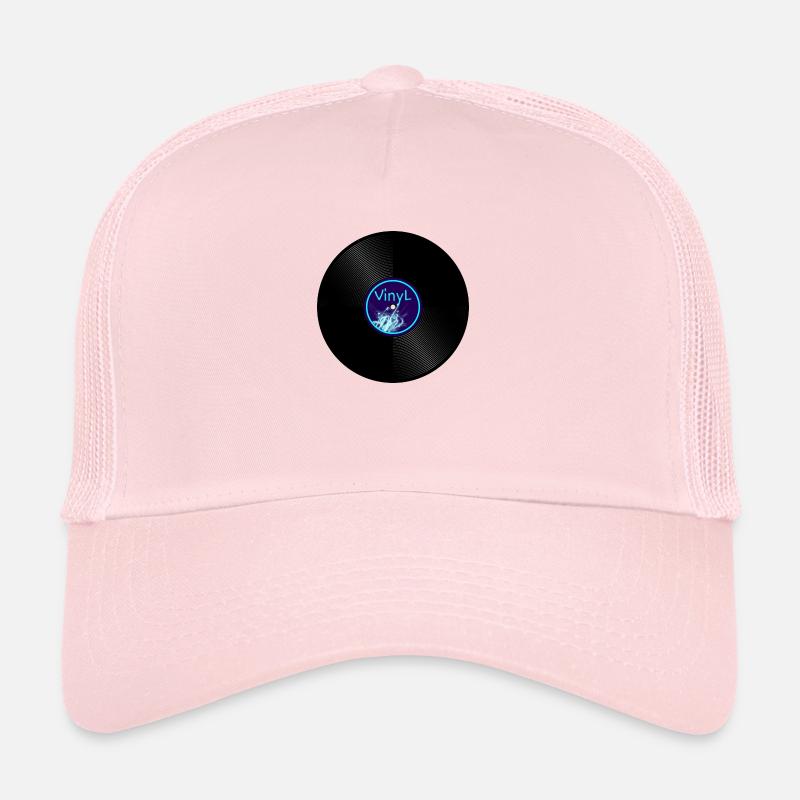 vinyl record - Trucker Cap - pale pink