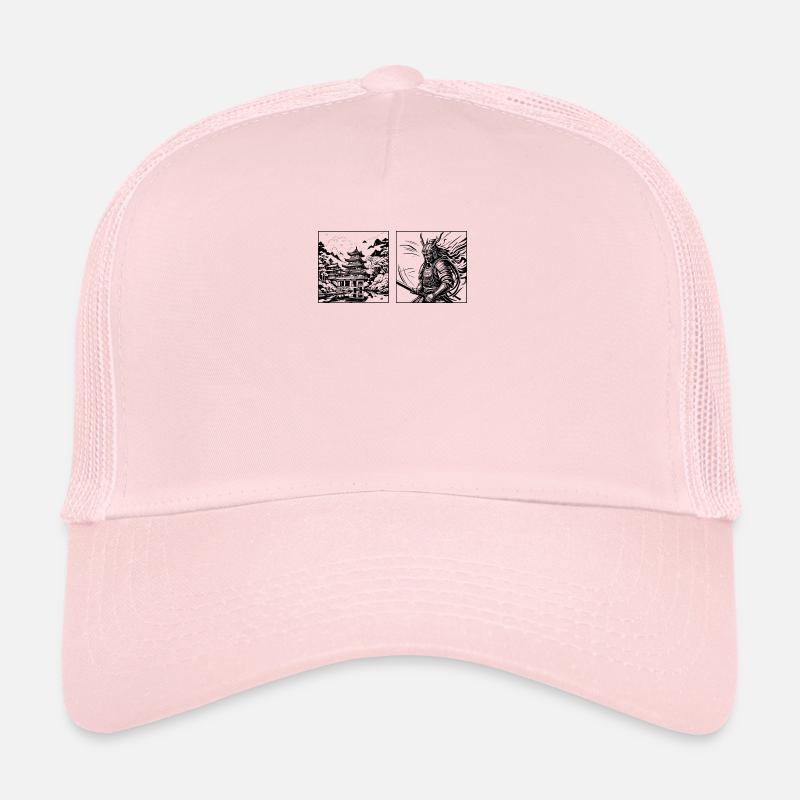 Temple du samouraï Casquette trucker 