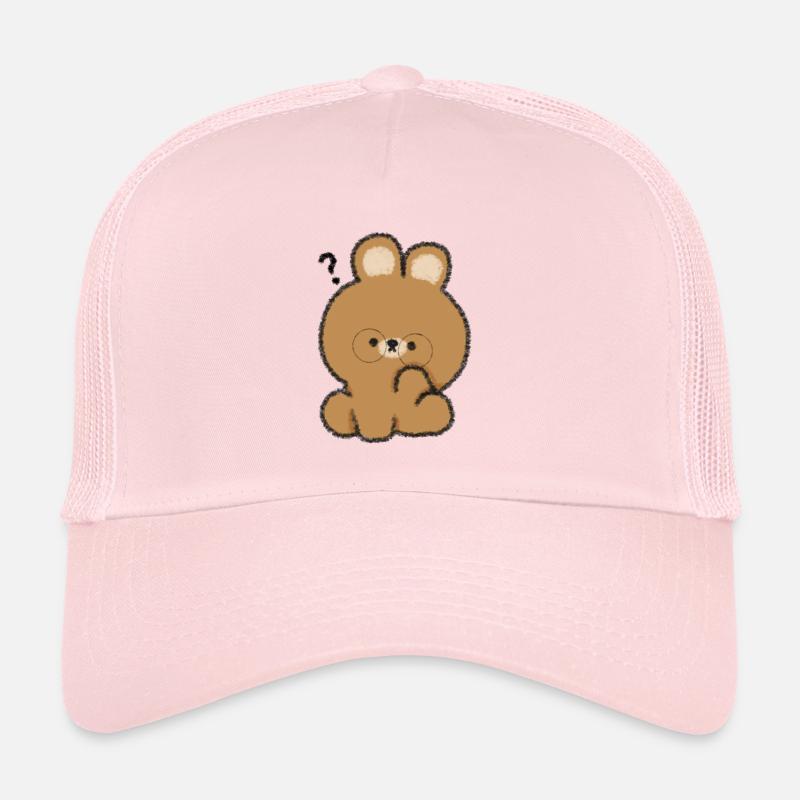 Curious Bunny Trucker Cap