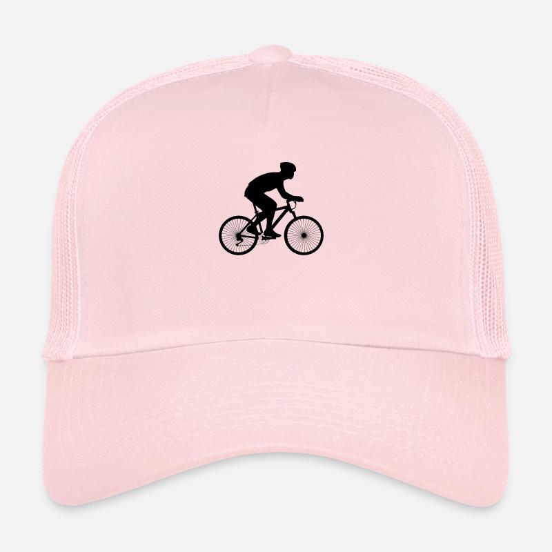 Fahrradfahrer - Trucker Cap - Hellrosa
