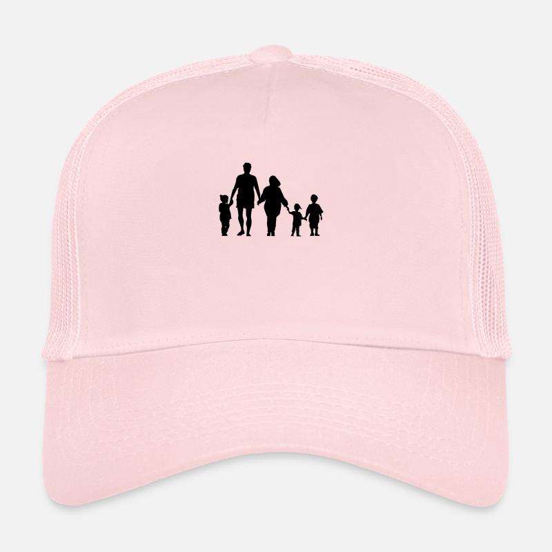 Familie - Trucker Cap - Hellrosa