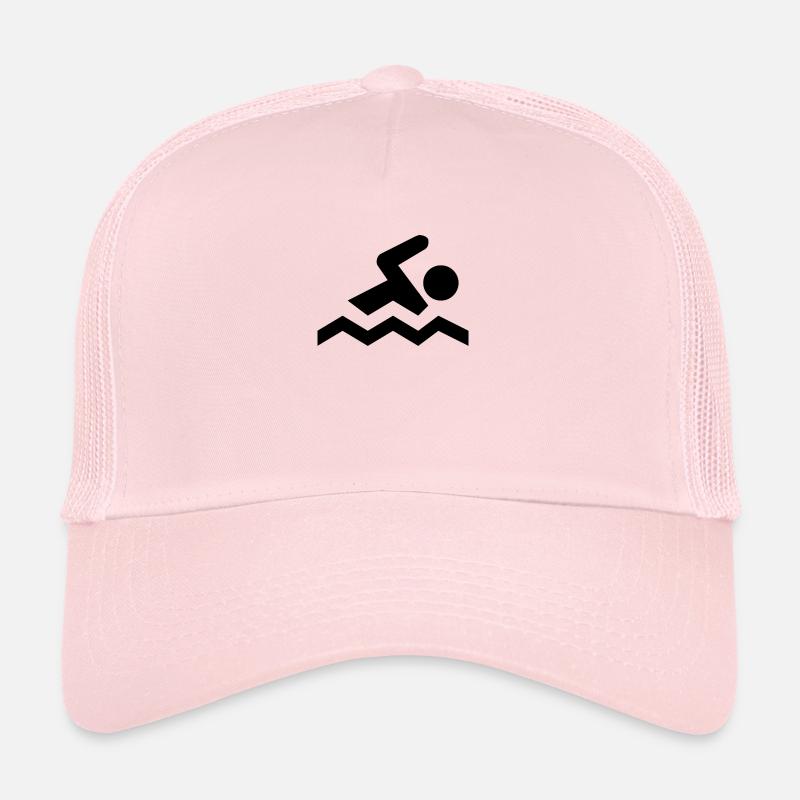 swimmer Trucker Cap