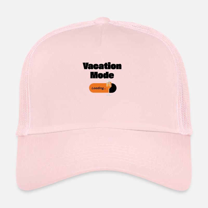 Mode vacances activé – Spritz avec barre de chargement (sombre) Casquette trucker 
