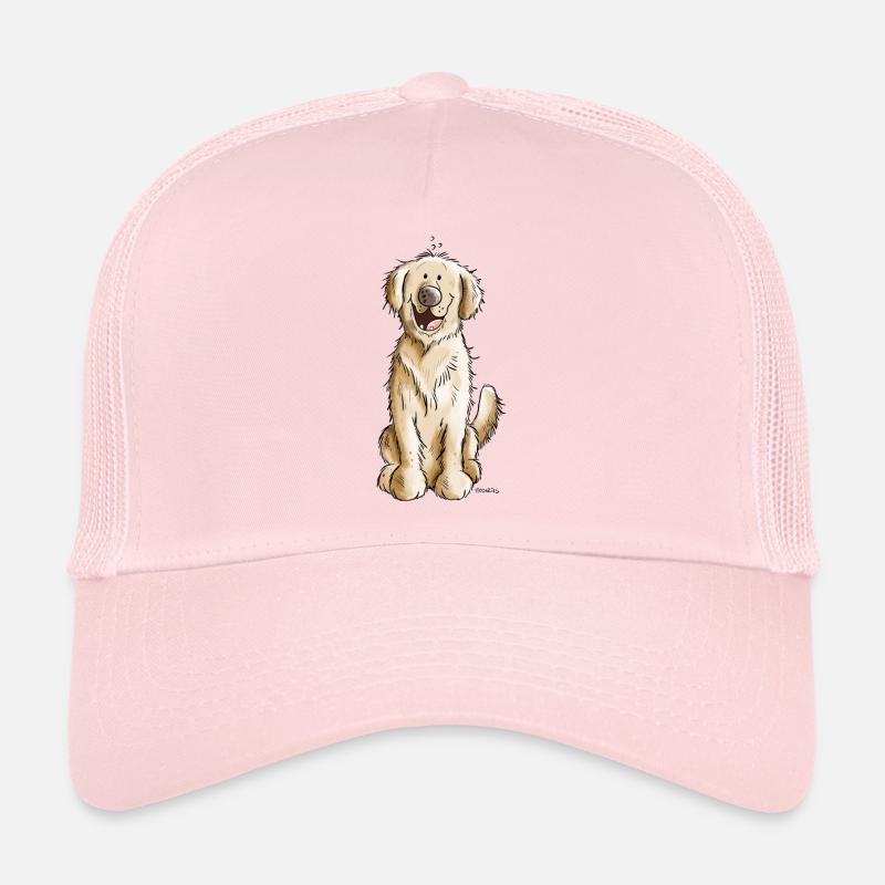 Goldiger Golden Retriever Trucker Cap