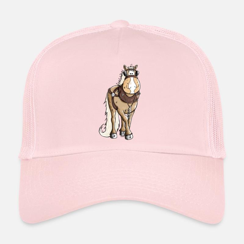 Gigantischer Kaltblüter - Kaltblut - Trucker Cap - Hellrosa