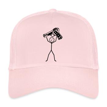 Pistole - Trucker Cap - Hellrosa - Vorne