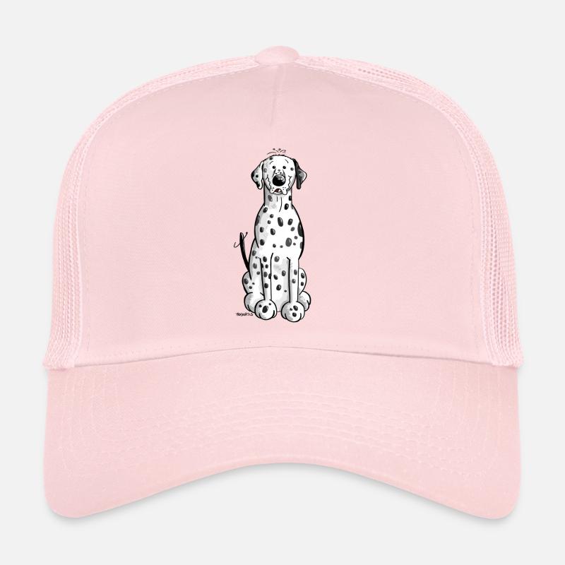 Drolliger Dalmatiner - Trucker Cap - Hellrosa