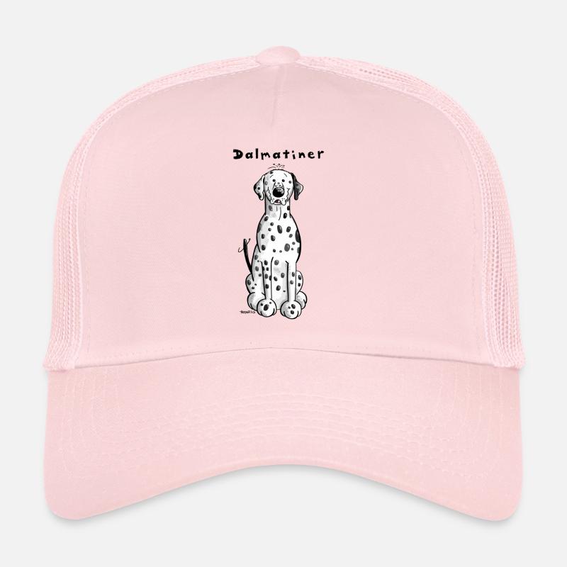 Knuffiger Dalmatiner Trucker Cap