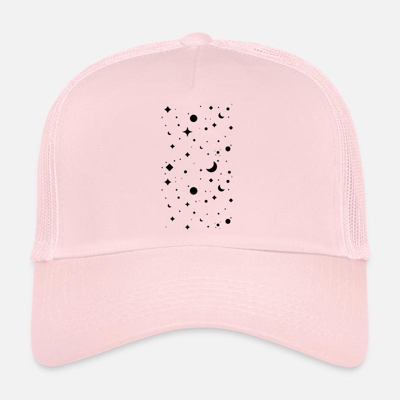 Nachthimmel - Trucker Cap - Hellrosa
