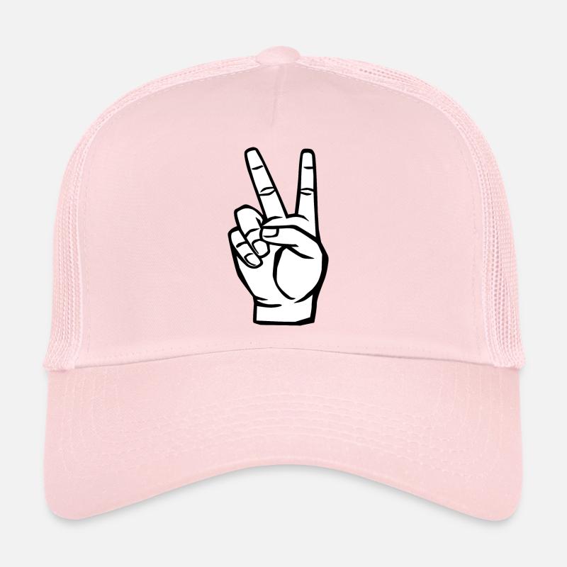 Peace Zeichen - Victory Symbol Trucker Cap