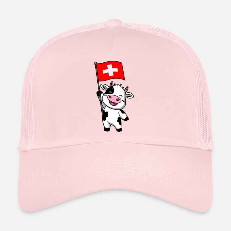 Vache suisse Casquette trucker 