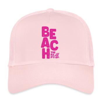 Beach Therapy - Trucker Cap - Hellrosa - Vorne
