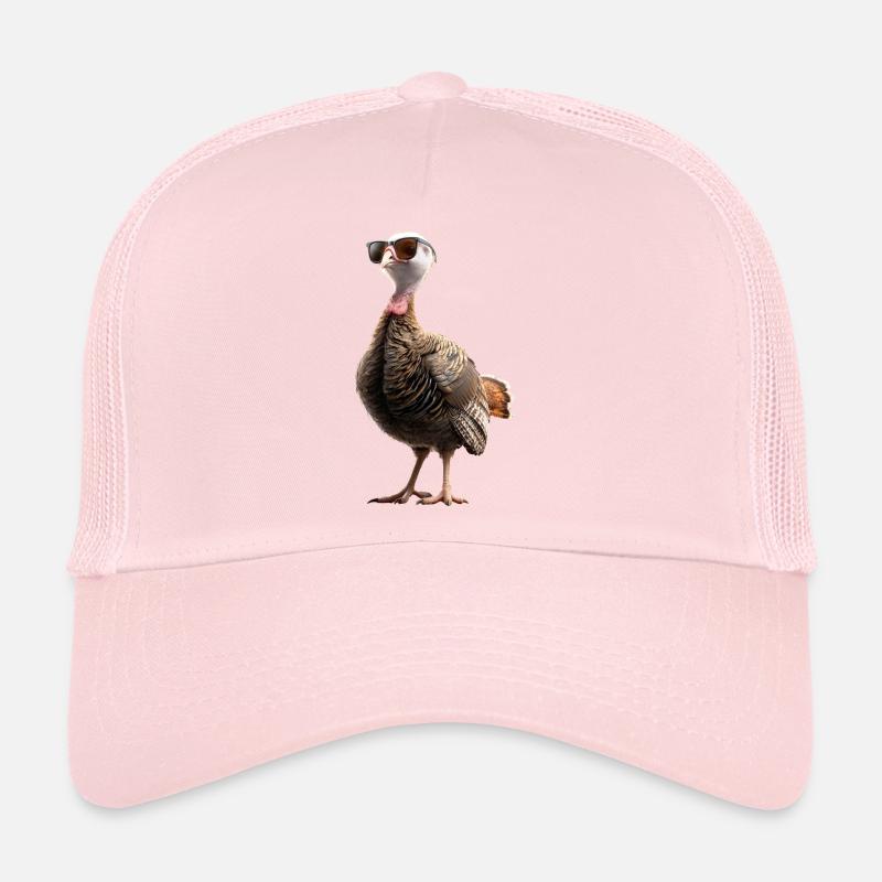 Dinde Poules Oiseaux Dinde Casquette trucker 