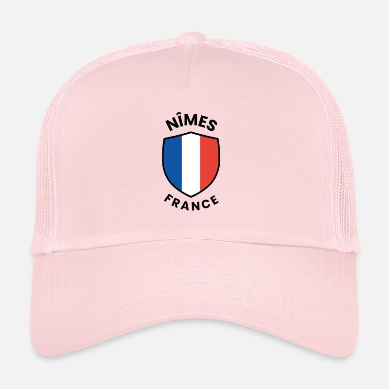 Conception du Bouclier de Nîmes, France Casquette trucker 