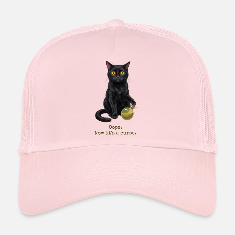 Oups, maintenant c’est une malédiction Casquette trucker 
