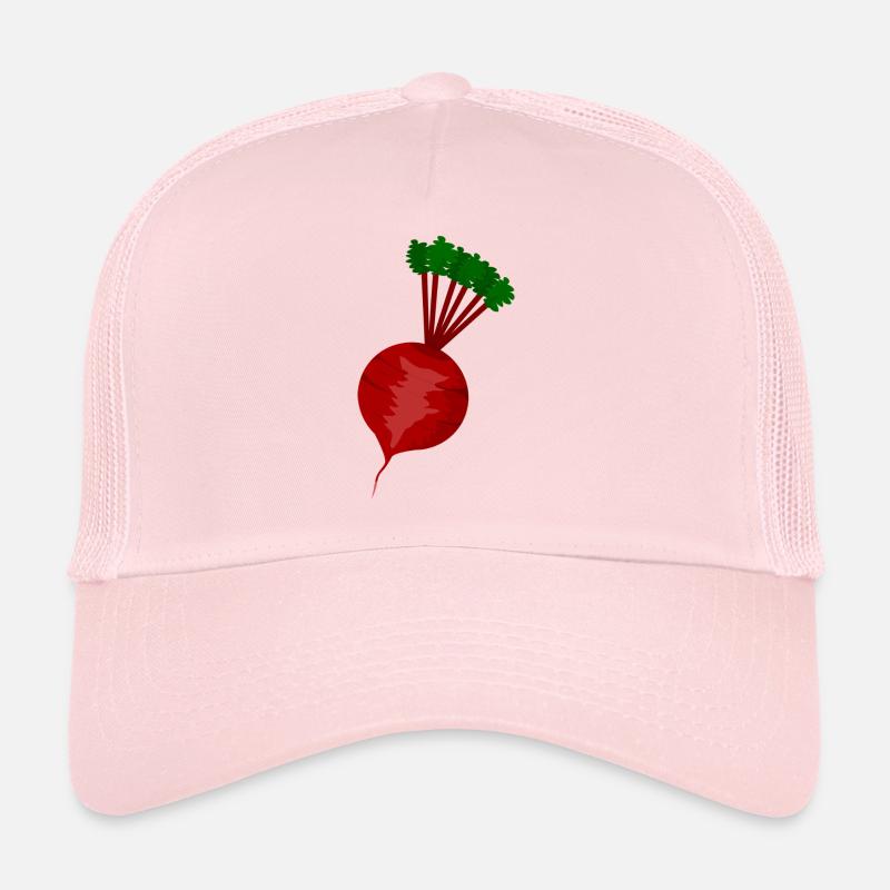 Radieschen - Trucker Cap - Hellrosa