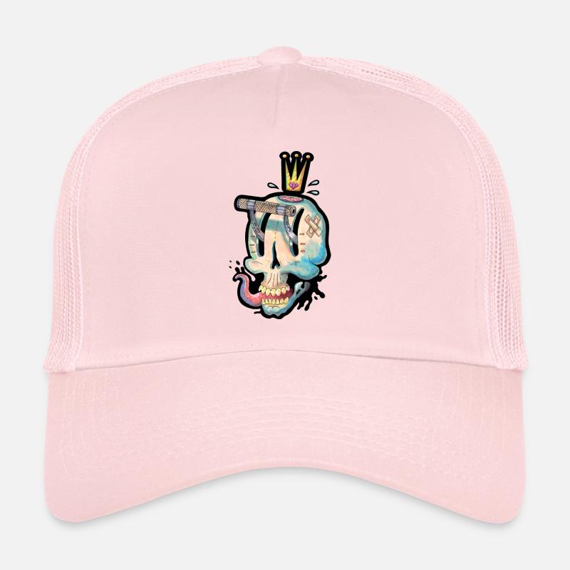 Crâne pour le jeu Casquette trucker 