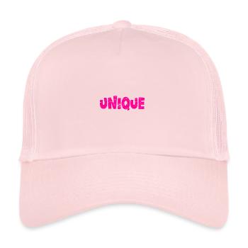 unique - Wort des Jahres - Trucker Cap - Hellrosa - Vorne