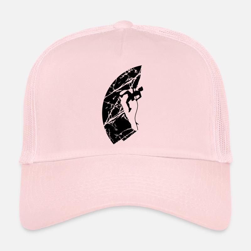 Risse klettern seil mann Trucker Cap