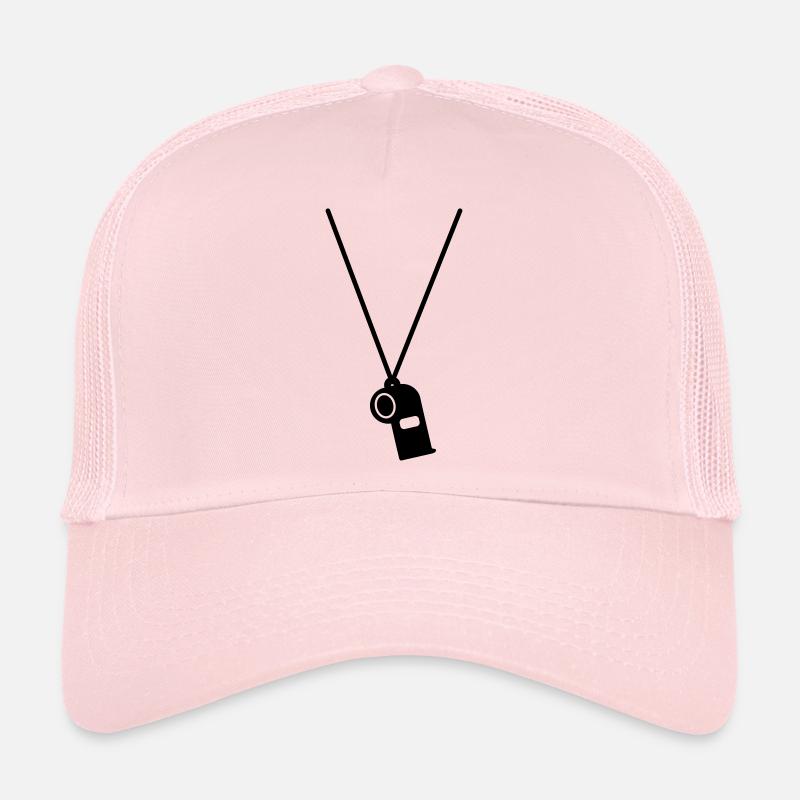 arbitre - Casquette trucker  - rose pâle