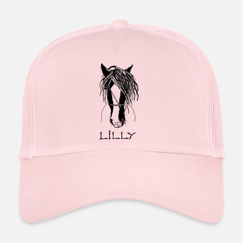 Lilly - Trucker Cap - pale pink