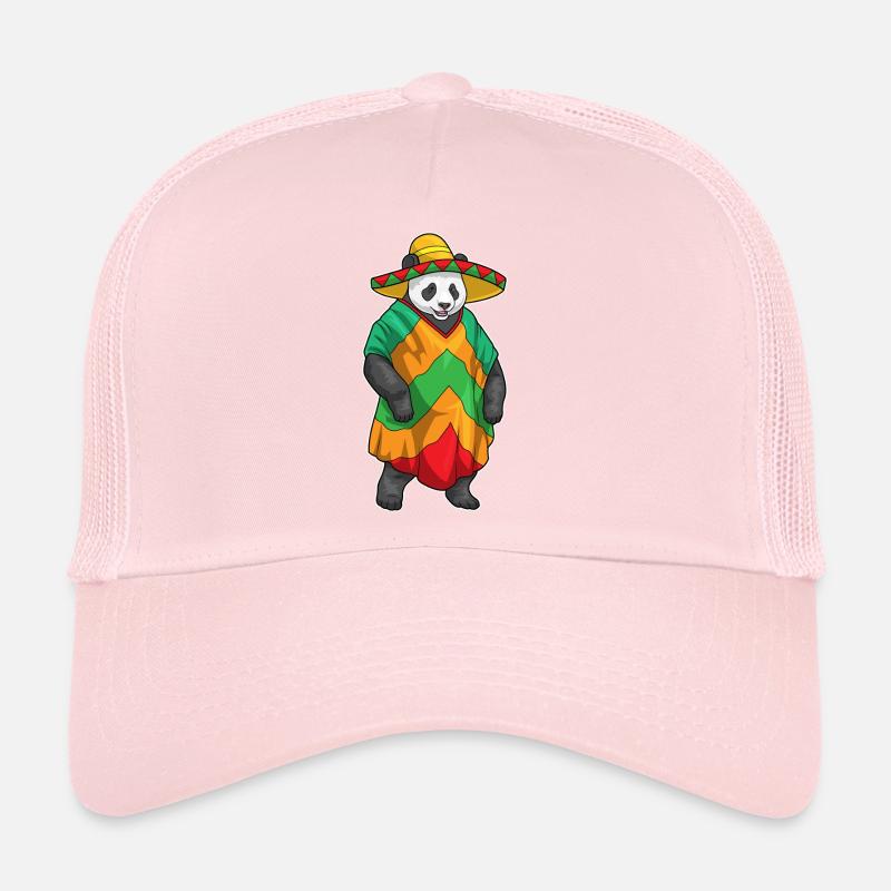 Panda Sombrero Casquette trucker 