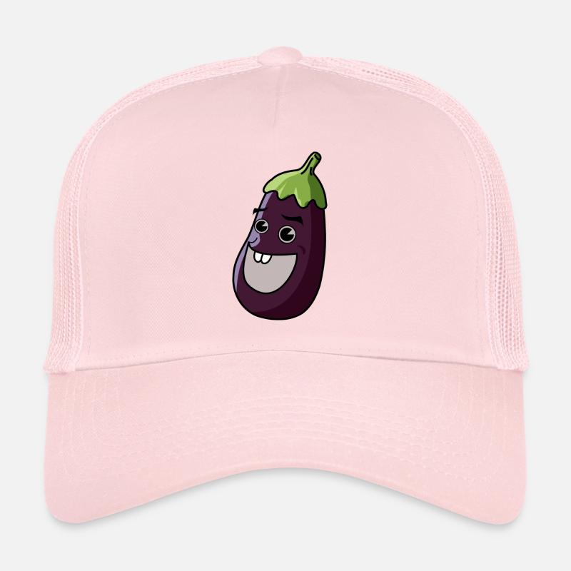 bande dessinée aubergine Casquette trucker 
