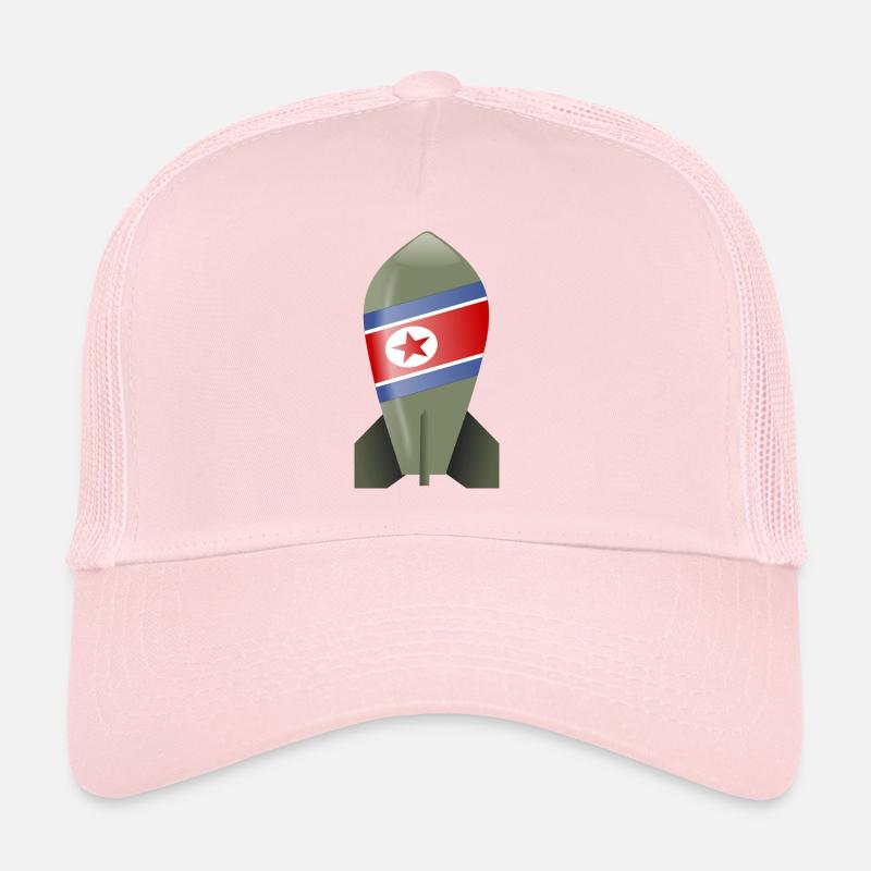 Nordkorea Bombe Trucker Cap