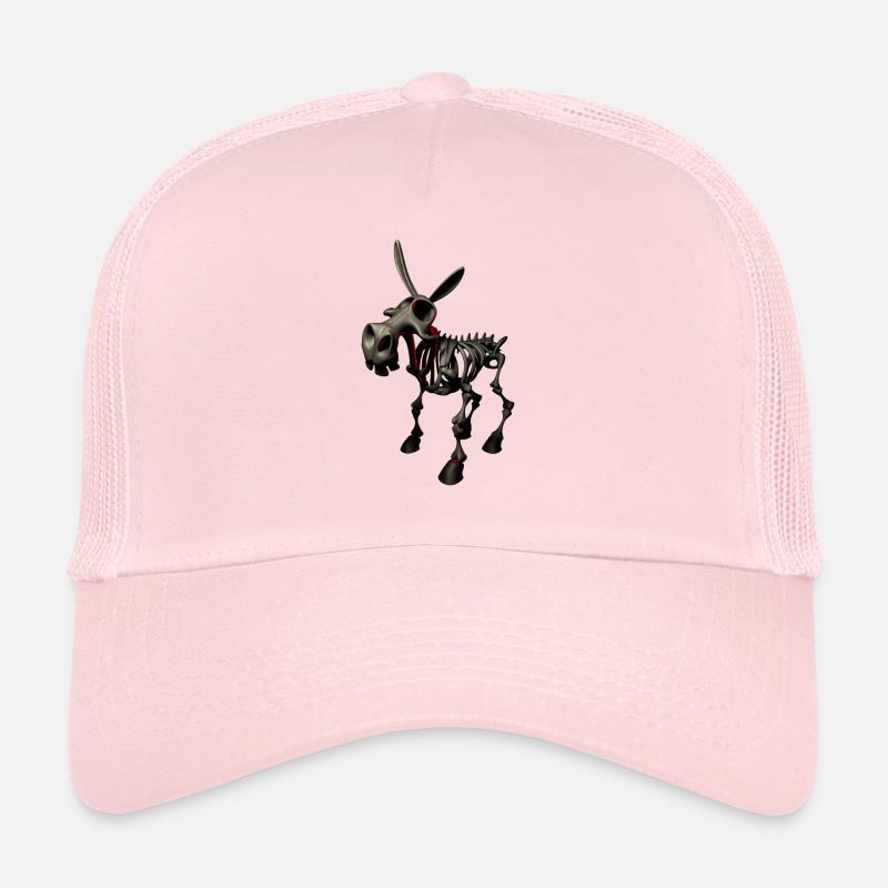 Höllen Esel - Donkey from hell - Trucker Cap - Hellrosa