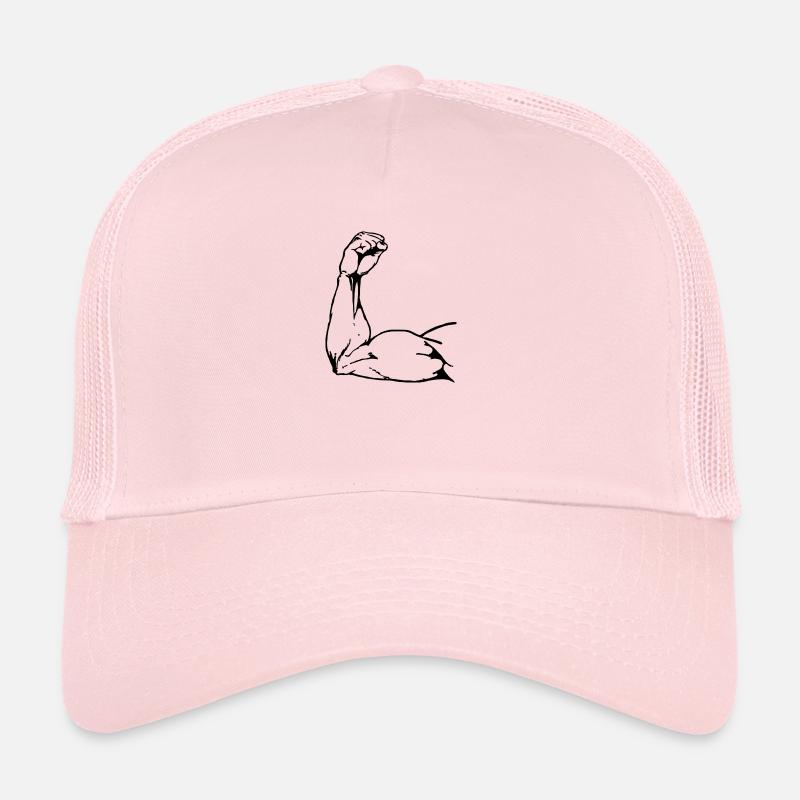 Bizeps - Trucker Cap - Hellrosa