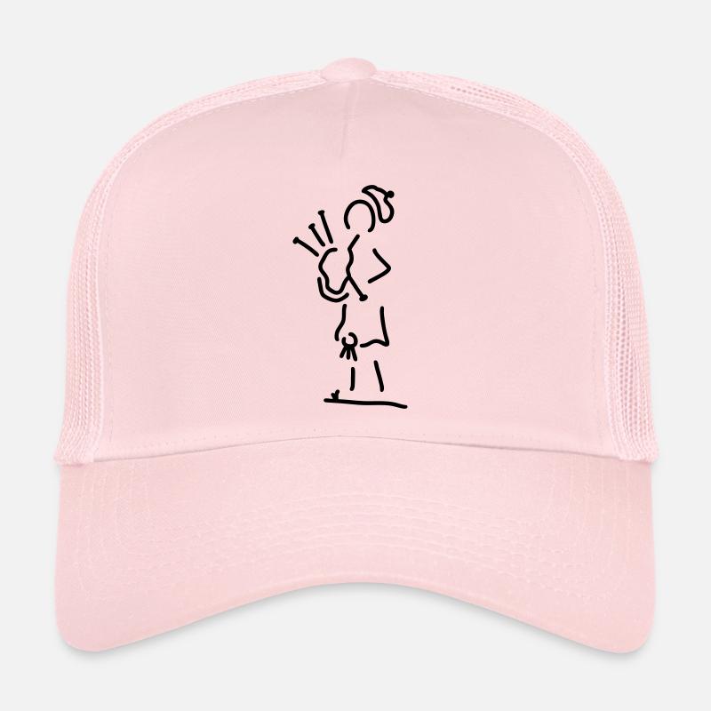 schotte aus schottland - Trucker Cap - Hellrosa