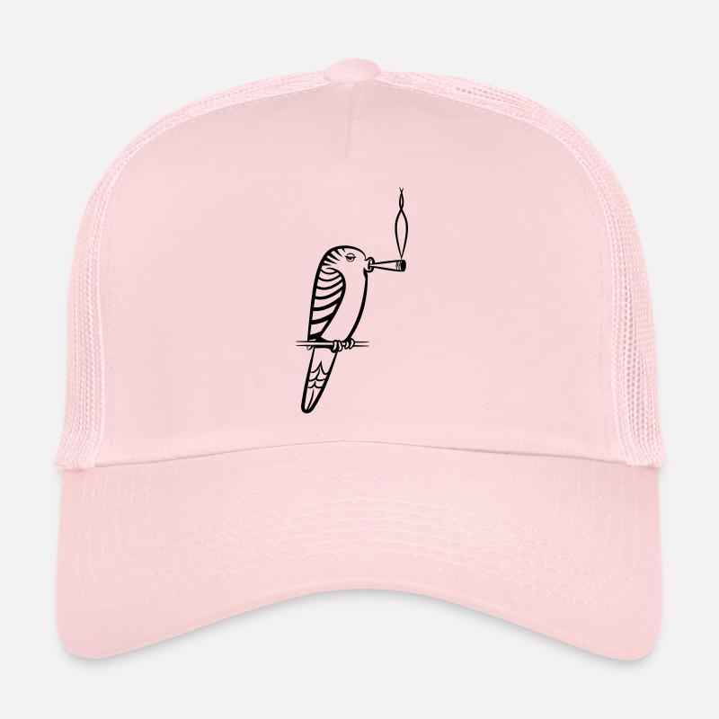 Wellensittich kiffen commune Casquette trucker 