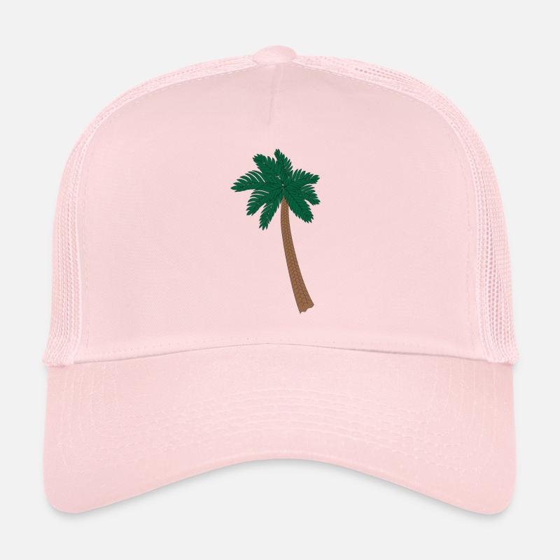 Illustration Palm Casquette trucker 
