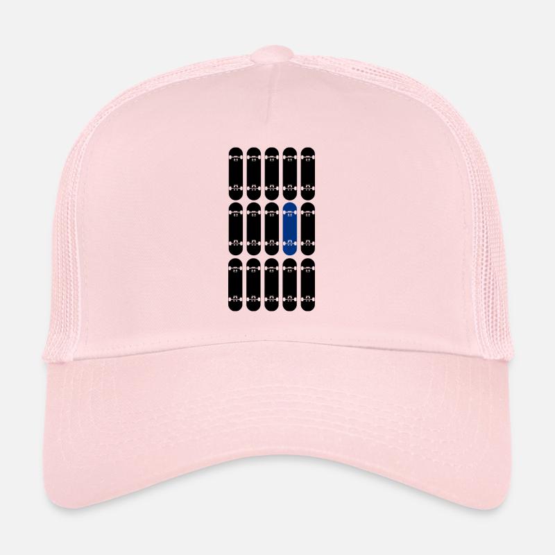 One Board in Blue Trucker Cap