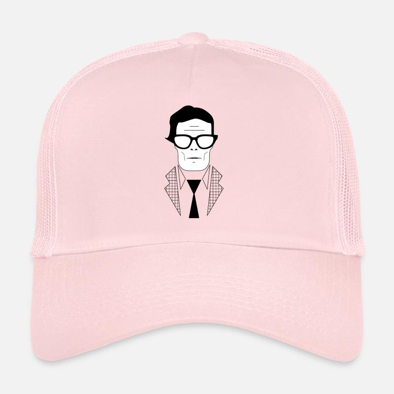 Pier Paolo Pasolini - Trucker Cap - Hellrosa