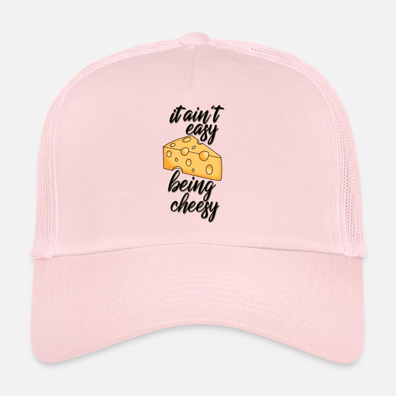 Cheesy - Casquette trucker  - rose pâle