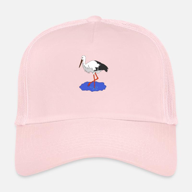 Storch - Trucker Cap - Hellrosa