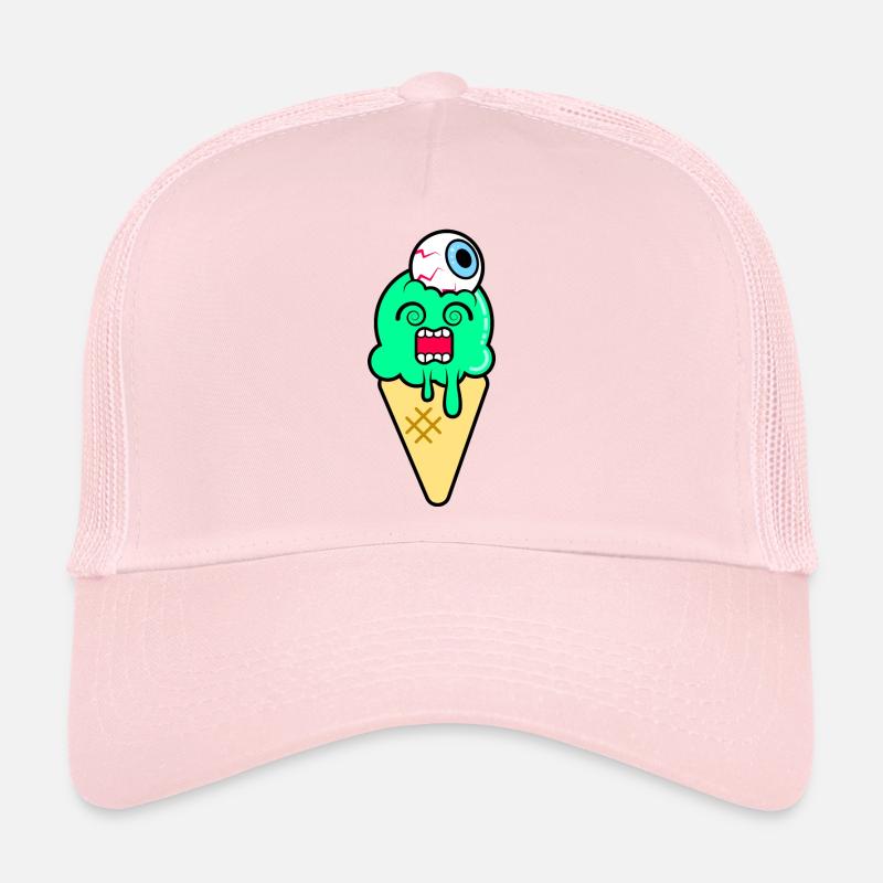 IceCream - Casquette trucker  - rose pâle