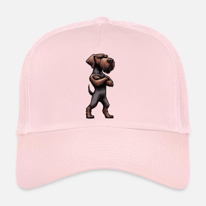 Deutsch Drahthaar Deutsch-Drahthaar Besitzer Trucker Cap