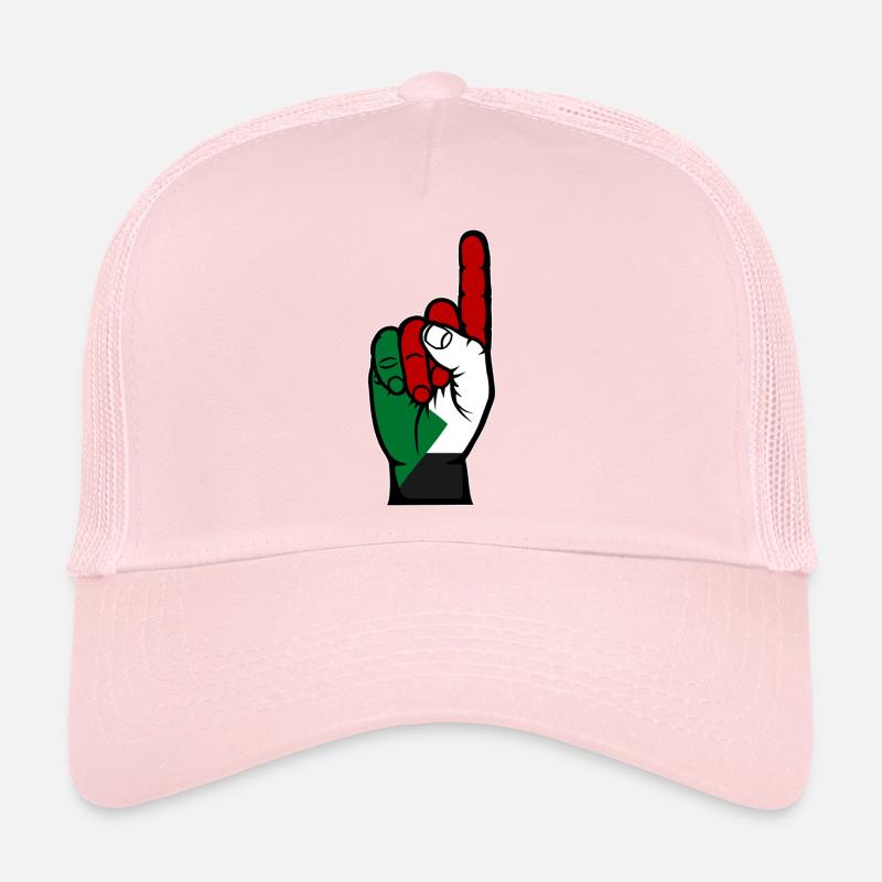 Drapeau soudanais numéro 1 Casquette trucker 
