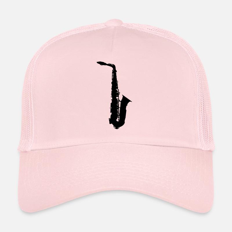 Saxophon - Trucker Cap - Hellrosa