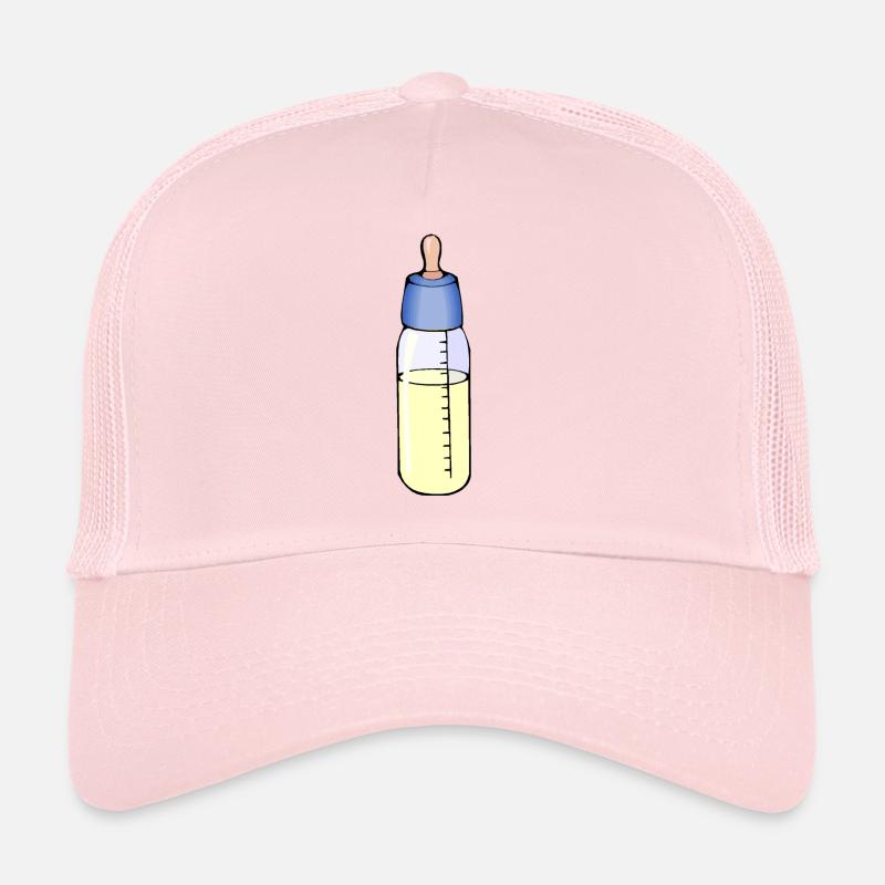 Milchflasche - Trucker Cap - Hellrosa