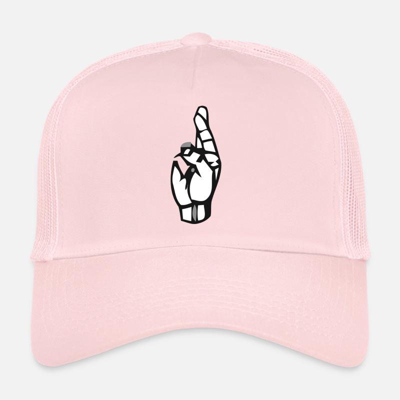 Lüge - Trucker Cap - Hellrosa