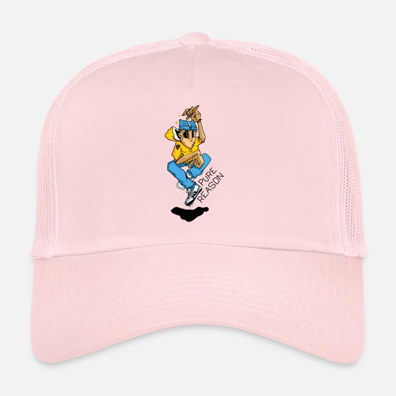 Chiller mit Bleistift und Mütze Trucker Cap