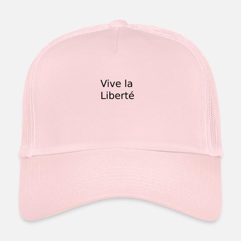 Vive la Liberte - Trucker Cap - Hellrosa