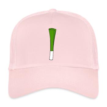 Der Lauch - Trucker Cap - Hellrosa - Vorne