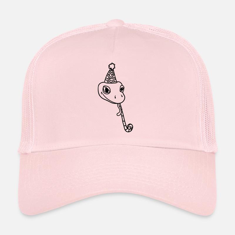 feiern kopf geburtstag party geschenk schlange ges Trucker Cap