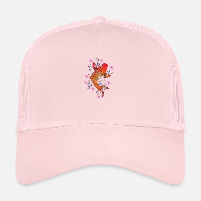 Japanese Peaches (Koi) Trucker Cap