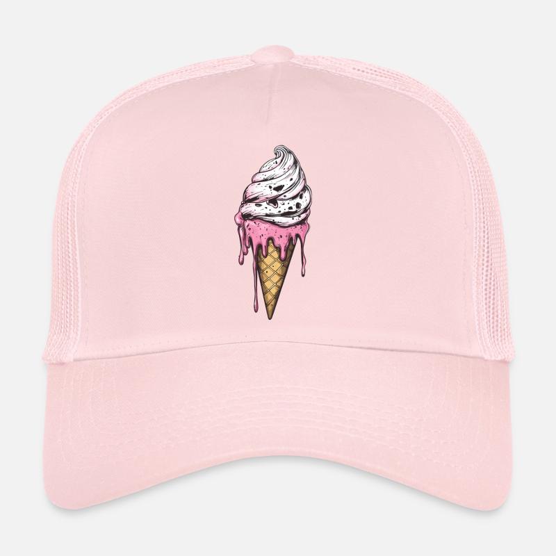 Cream Cream Trucker Cap